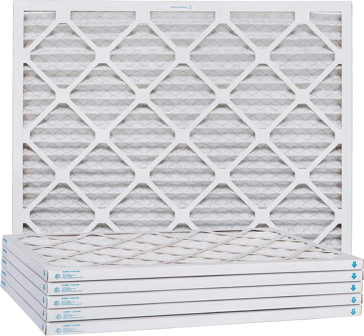 Aerostar 8x12x1 MERV 11, Pleated Air Filter, 8x12x1, Box of 6, Made in the USA