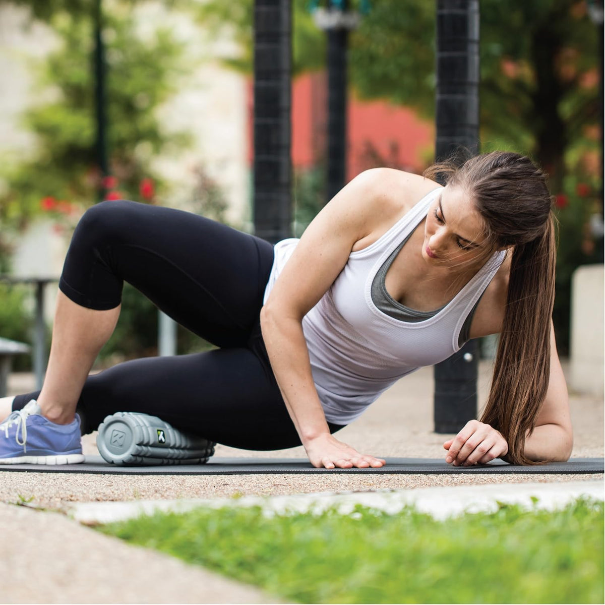 TriggerPoint CORE Foam Massage Roller - Softer Compression for Deep Tissue Recovery | Relieves Pain & Improves Mobility (12'', 18'', 36'')