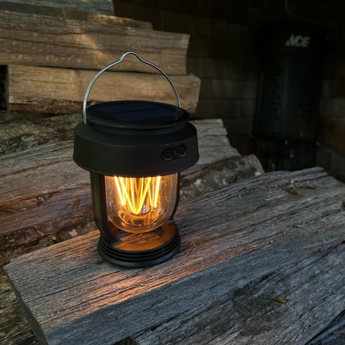 MPOWERD Luci Edison Bulb Rechargeable Solar Camping Lantern