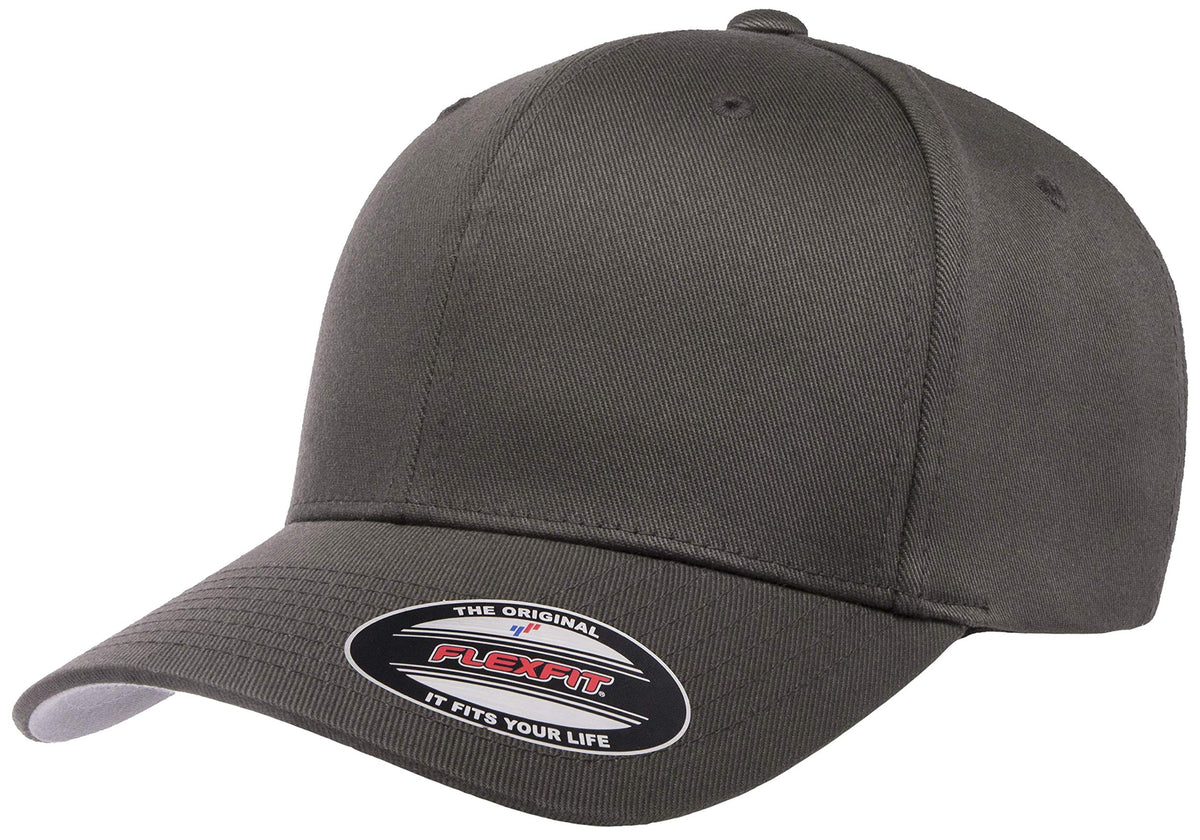 Flexfit XXL Men's Athletic Baseball Fitted Cap, Dark Grey