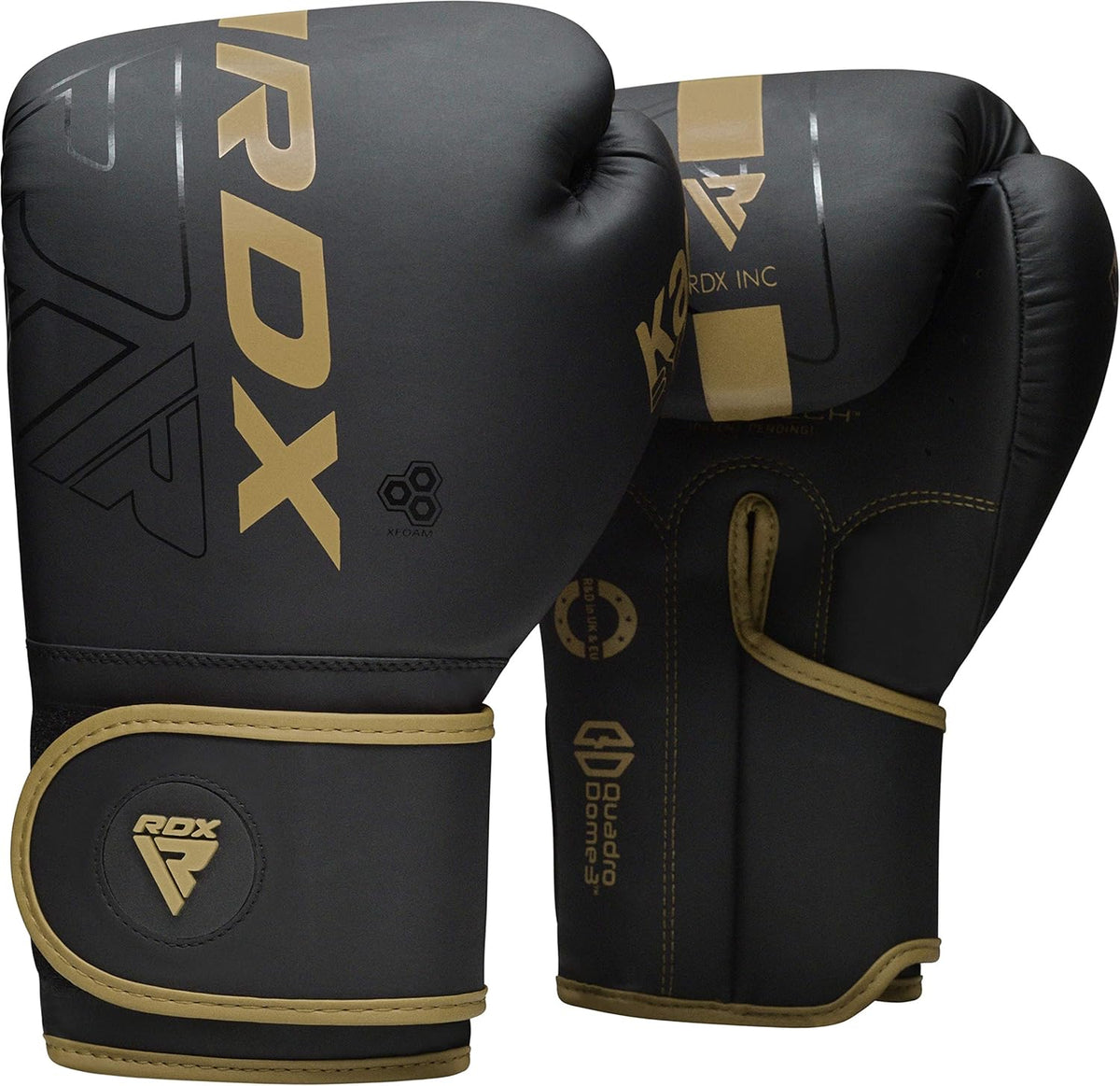 RDX Boxing Gloves - Pro Training & Sparring Gear | Maya Hide Leather, Ventilated Palm, 8-18 Oz Sizes