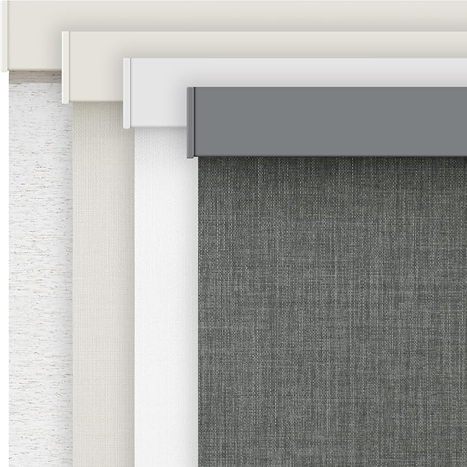 AOSKY Custom Linen Roller Blinds Shades