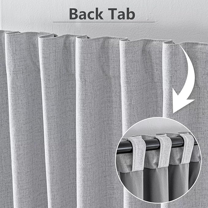 IGEMAEVE 100% Blackout Curtains 84 Inch Length