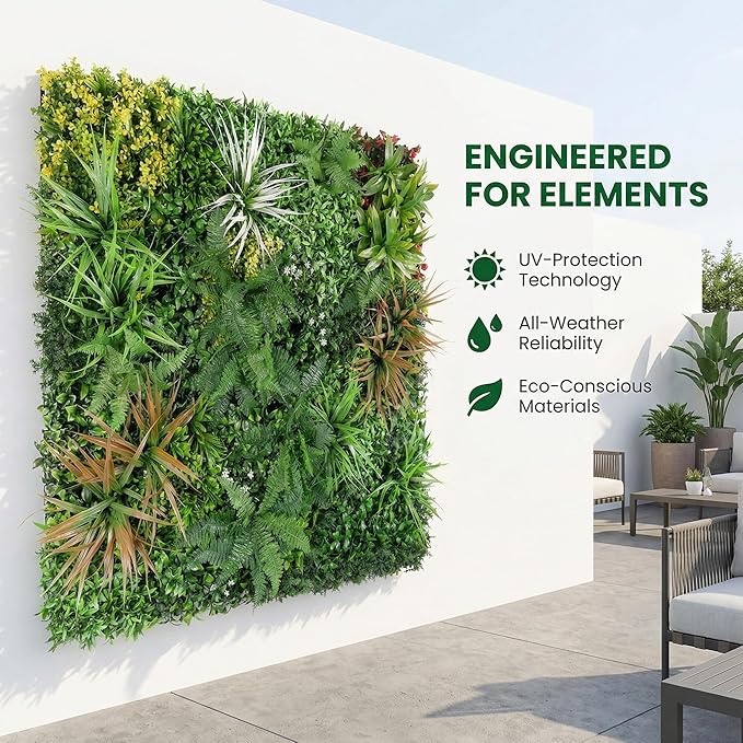 Artificial Grass Wall Panels, Privacy Screen Fence