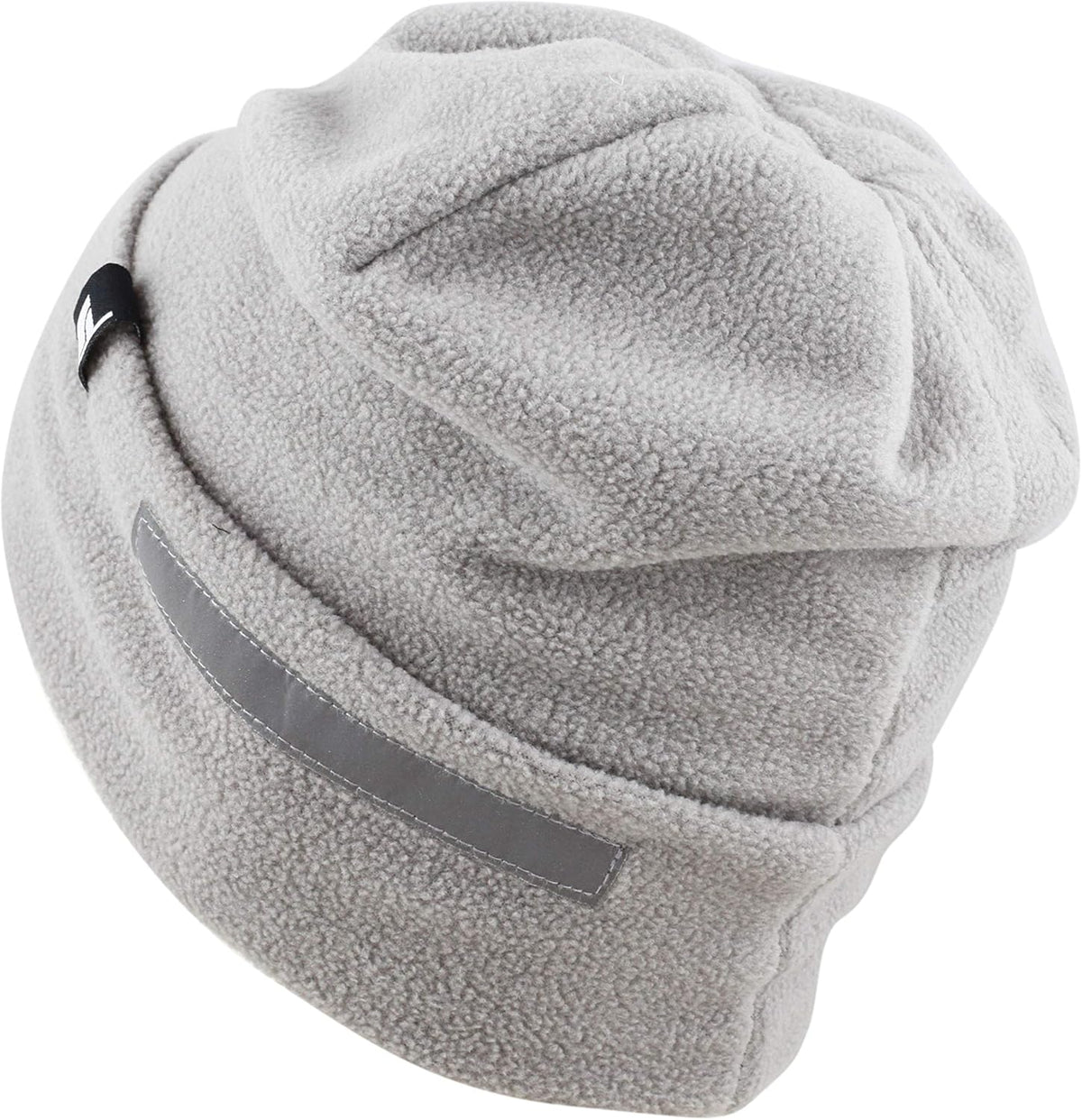 The Hat Depot Fleece Winter Functional Beanie Hat Cold Weather-Reflective Safety for Everyone Performance Stretch