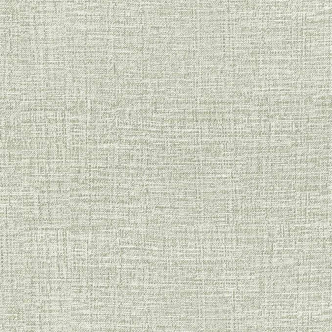 Amiya Grasscloth Wallpaper Sage Green Peel and Stick Faux Fabric Linen Contact