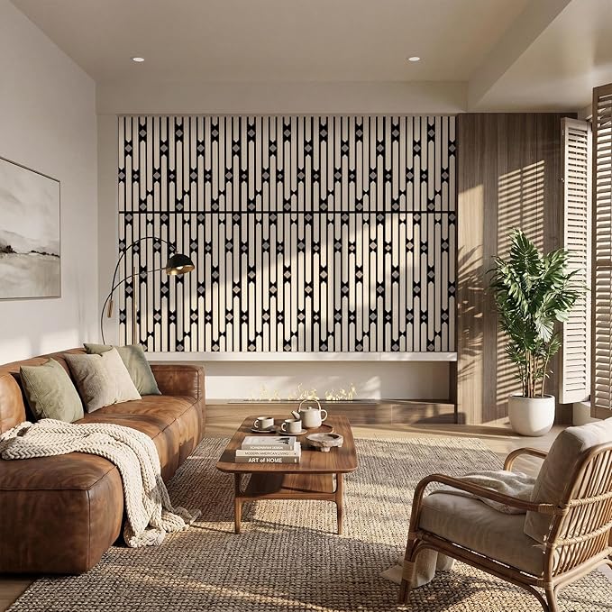 PVC Acoustic Wall Panels, Geometric Sound-Reducing Panels