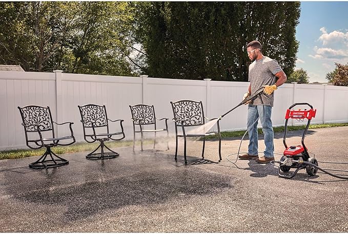 CRAFTSMAN Electric Pressure Washer, Cold Water, 1900 -PSI, 1.2-GPM, Corded (CMEPW1900)
