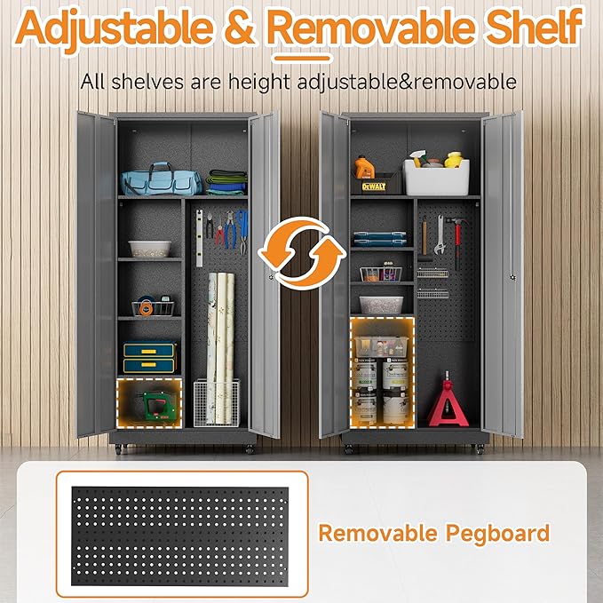 Metal Garage Storage Cabinet