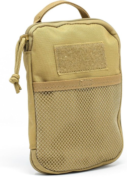 3VGEAR MOLLE EDC Pocket Organizer - Compact Clamshell Pouch with YKK Clips