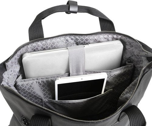 J World New York Grant Business Backpack - Stylish Laptop Bag with Multiple Pockets