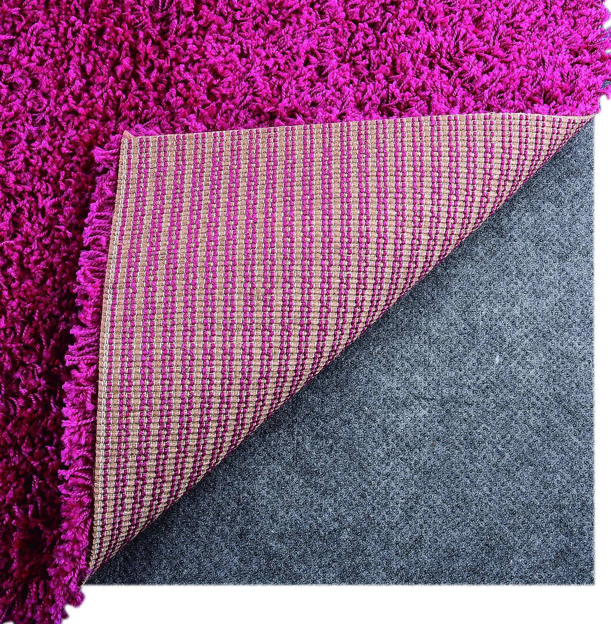 Ultra Strong Anti-Slip Rug Felt Pad 2 x 8 ft for Hardwood Floors, Non Slip Area Gripper, Thin Profile Non Skid Carpet Mat Keep Your Rugs in Place- Gray