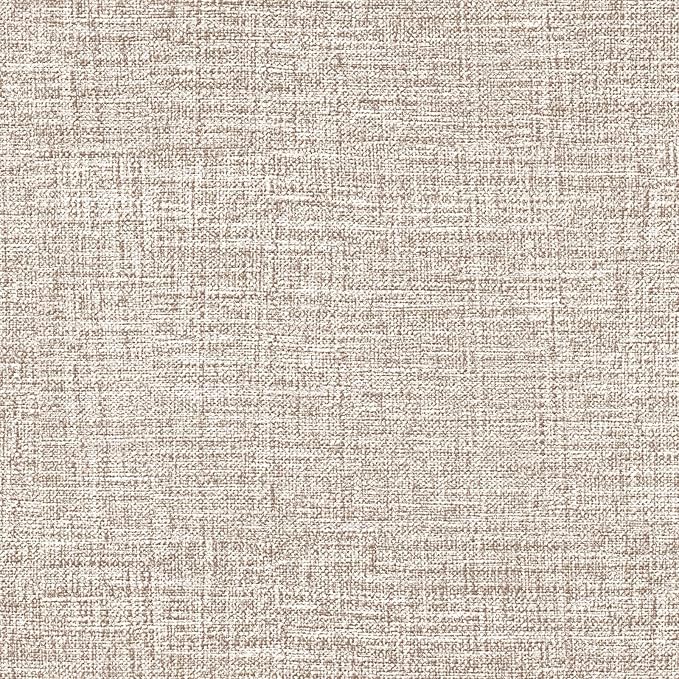 Amiya Grasscloth Khaki Wallpaper Peel and Stick Tan Faux Fabric Linen Contact