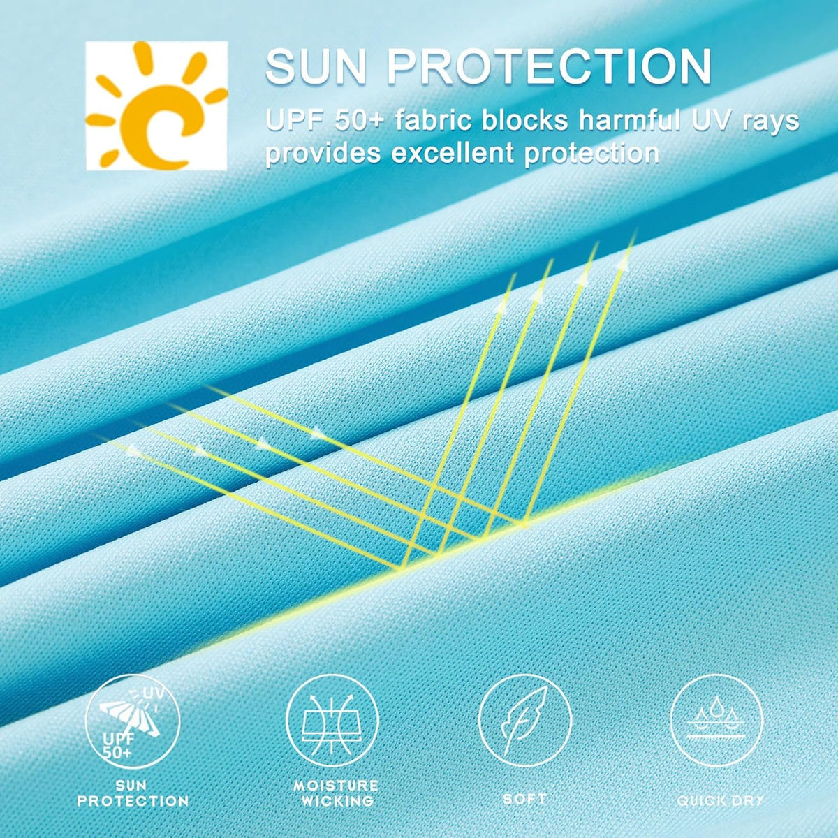 Willit UPF 50+ Sun Protection Hoodie - Lightweight Long Sleeve SPF Shirt for Hiking & Fishing