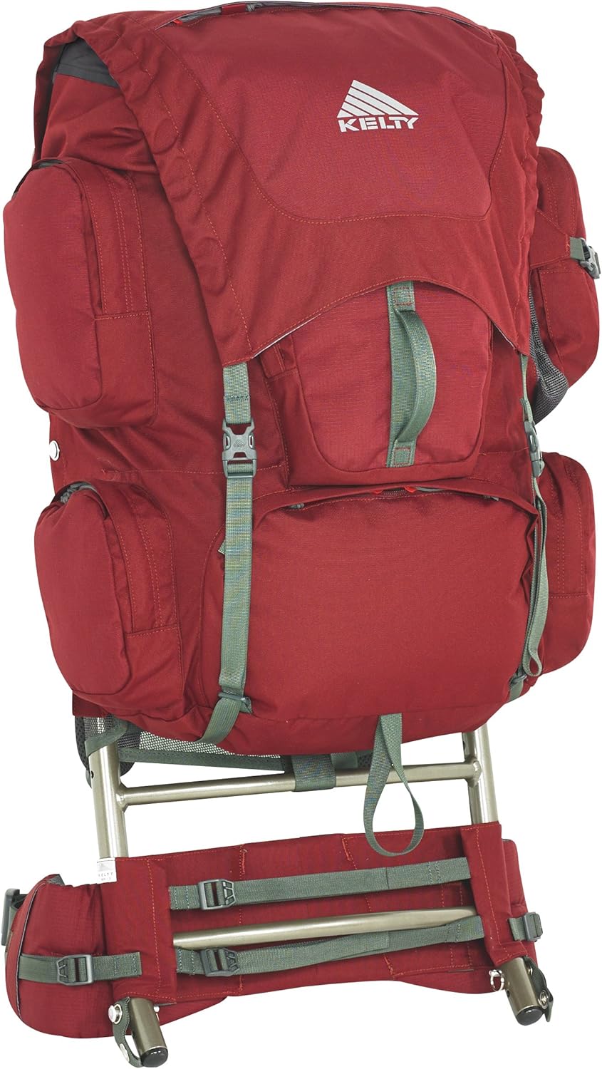 Trekker 65 Backpack by Kelty - Garnet Red, Lightweight & Durable Hiking Gear