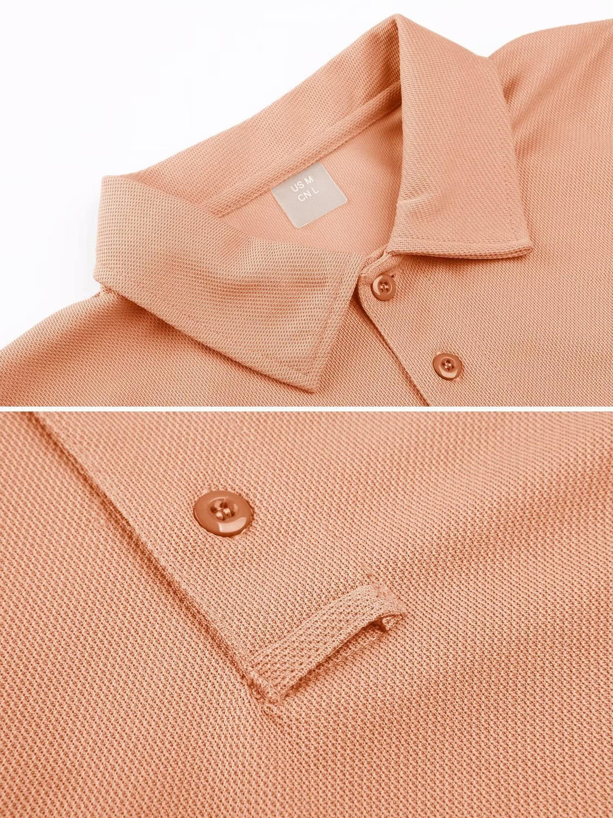 MAGCOMSEN Golf Polos for Men Dry Fit Short Sleeve Polo Shirts Breathable Athletic Polo Shirts Rugby Shirt Apricot XXL