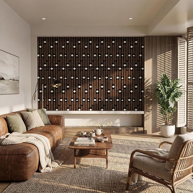 PVC Acoustic Wall Panels, Geometric Sound-Reducing Panels