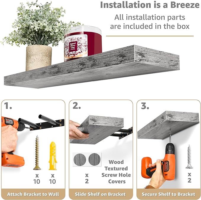 Sorbus Floating Shelves for Wall