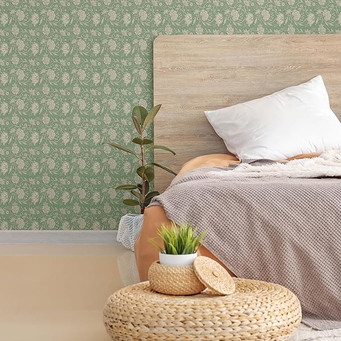 Main Street Peel and Stick Wallpaper Eco-Friendly Sheets 12 Pack, 11 X 16 Inch