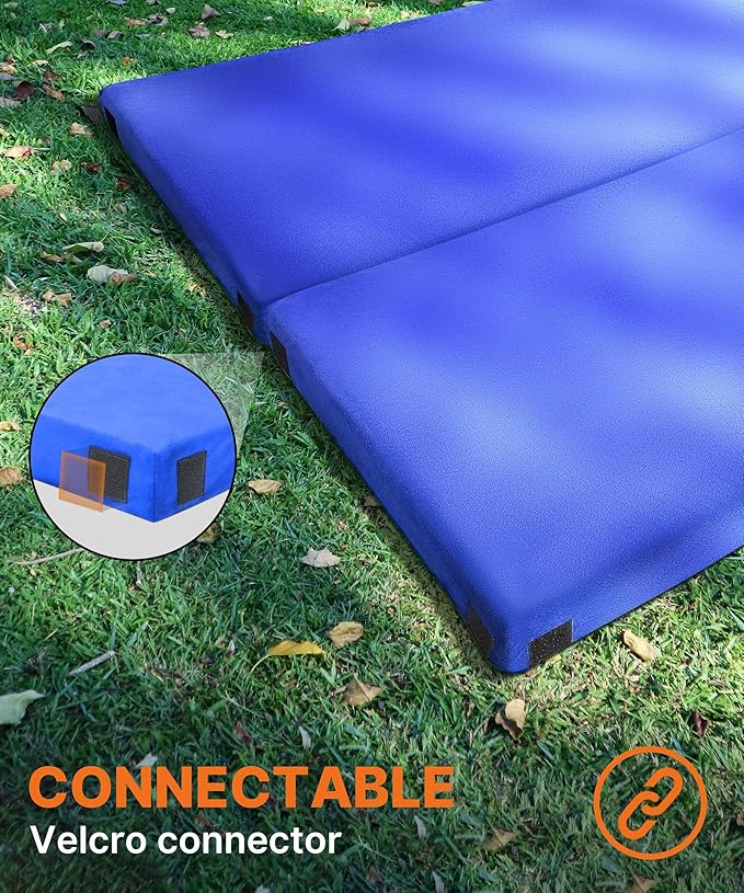 3 Inch GAIALOOP Thick Memory Foam Camping Mattress Sleeping Pad [Car/Tent/Cot] Glamping Portable Floor Mat Roll Up Futon Mattress for Guests Sleepover