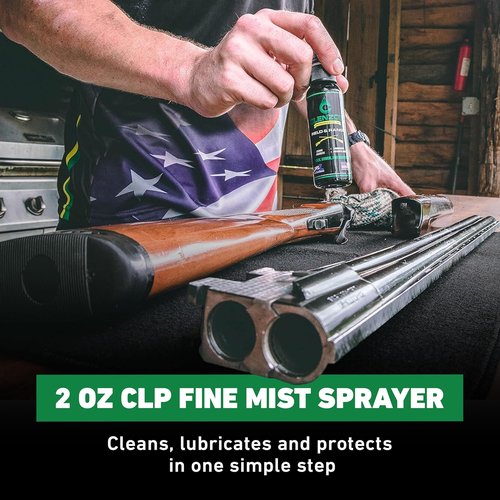 Clenzoil Field & Range CLP Gun Lubricant - Premium Rust Preventative - 2 oz Fine Mist Sprayer