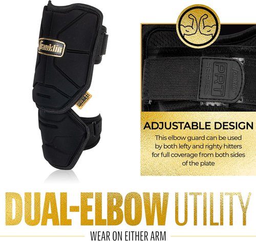 Franklin Sports Baseball Elbow Guard - PRT Series | Protective Shield for Adults & Youth Batting