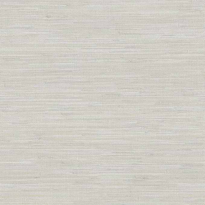 Chesapeake 3120-256018 Waverly Light Grey Faux Grasscloth Wallpaper