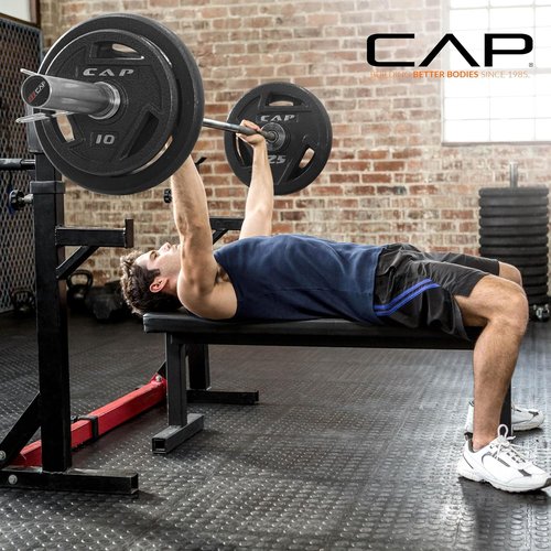 CAP Barbell Olympic Cast Iron Weight Plate Set - 75 to 285 lbs | Multiple Options Available