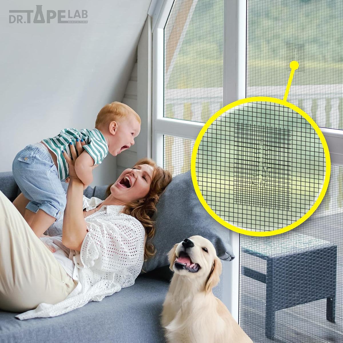 Black Window Screen Repair Tape, 2 in X 15 FT, Screen Repair Kit for Windows or Doors, Strong Adhesive Patch Kit Fiberglass Mesh Tape