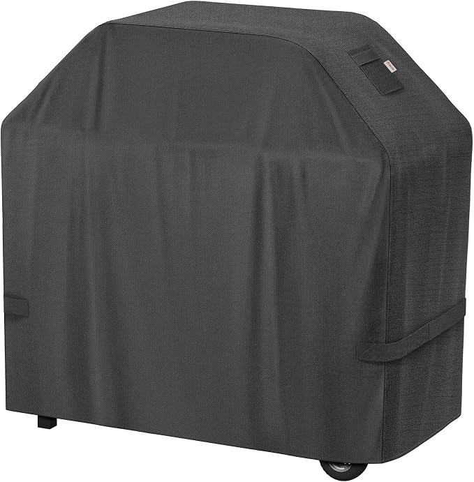 iBirdie Outdoor Grills Cover 56 x 24 x 46 inch, fit 56, 55 Barbeque, Waterproof Weatherproof, 600D Heavy Duty Barbecue Cover, Compatible for 3, 4 Burners Gas BBQ
