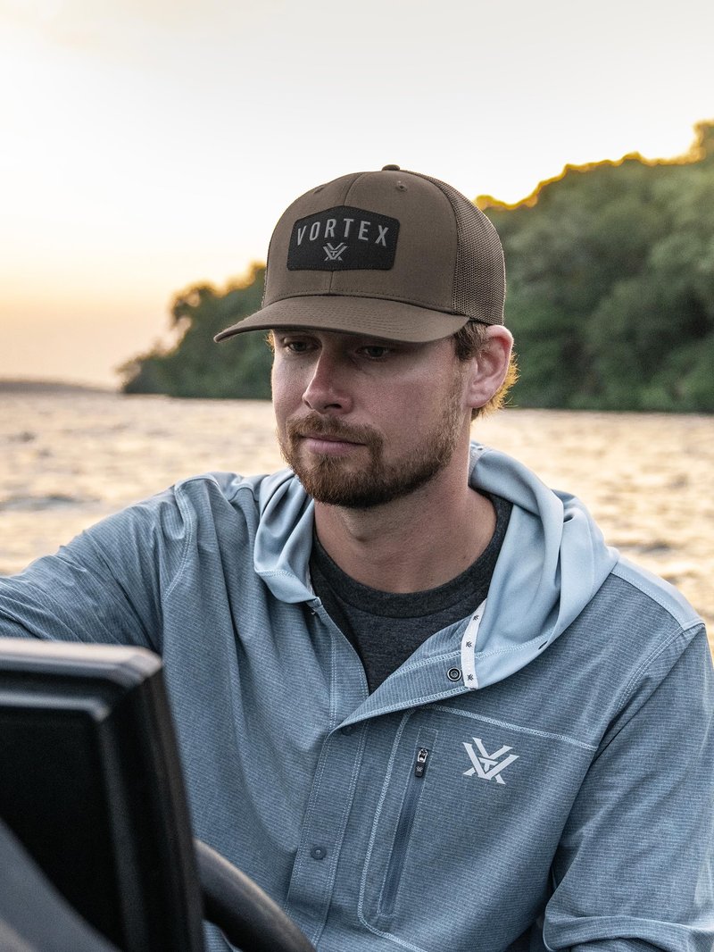 Vortex Optics Red Alert Snap Back Caps - Chocolate
