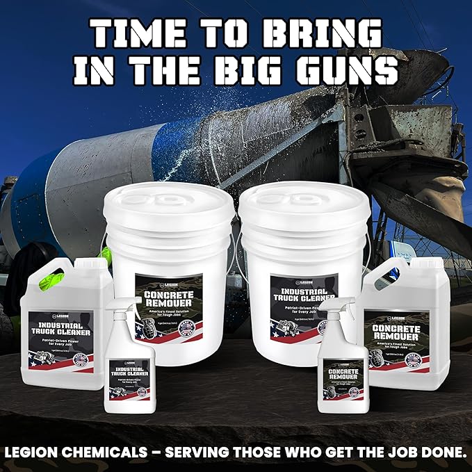 Industrial Truck Cleaner – Tough on Road Grime, Gentle on People and Equipment, 1-Gallon Jug