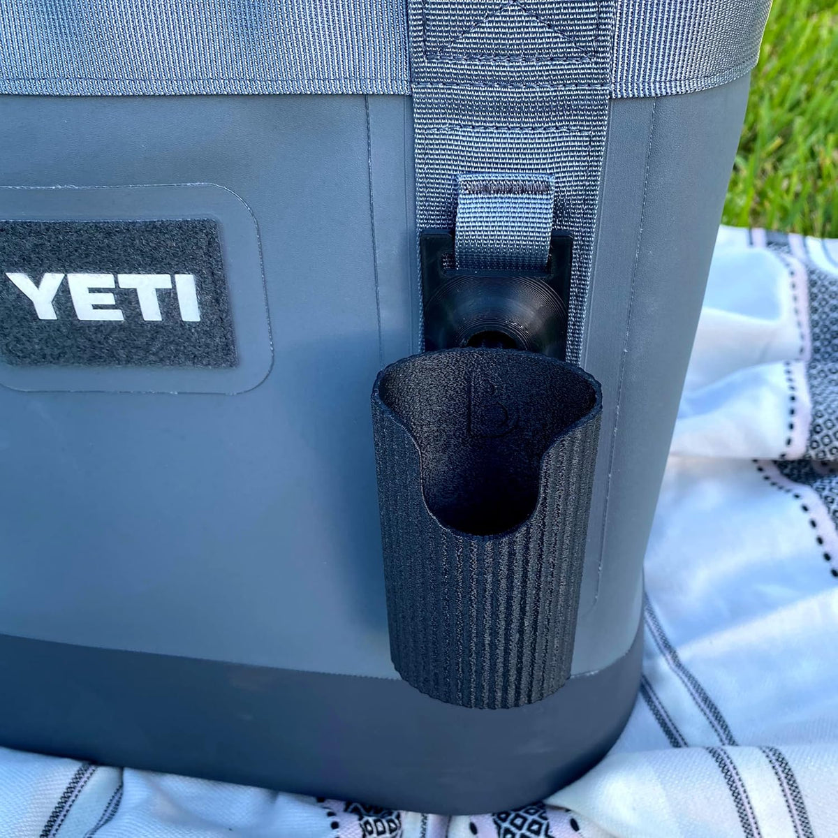 Yeti Sunglasses Holder Attachment - Securely Hold Sunglasses on Soft Coolers & Backpacks - Made in USA!