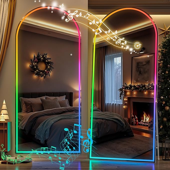 Hasipu Arch Full Length Mirror 95 x 40 in