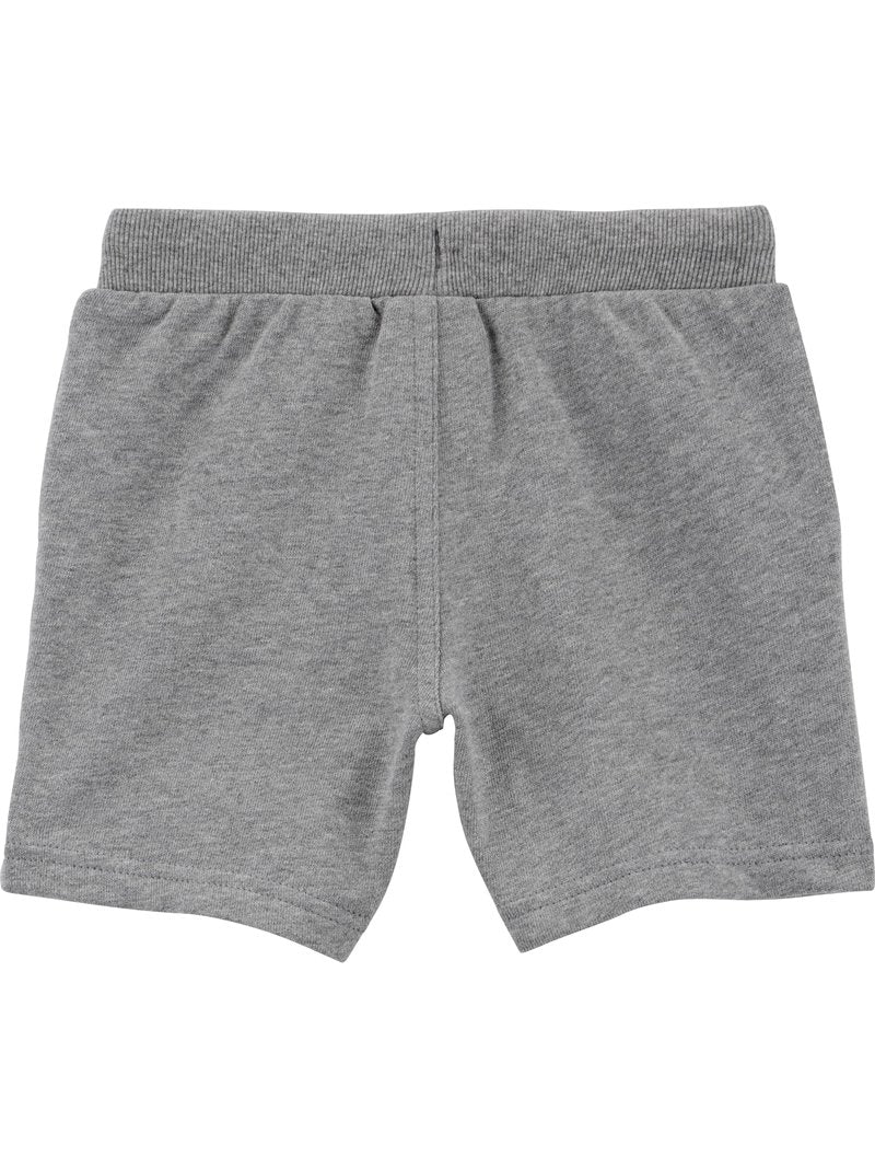 Simple Joys by Carter's baby-boys Multi-pack Knit Shorts, Navy Heather/Charcoal Heather/Grey, 18 Months
