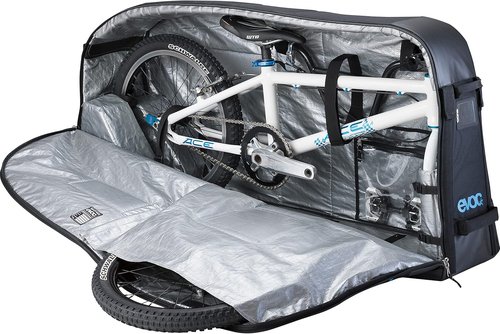 EVOC Black BMX Travel Bag - Durable, Lightweight, Perfect for Sports Enthusiasts