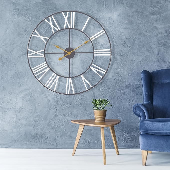 Sorbus Large Wall Clock for Living Room Decor