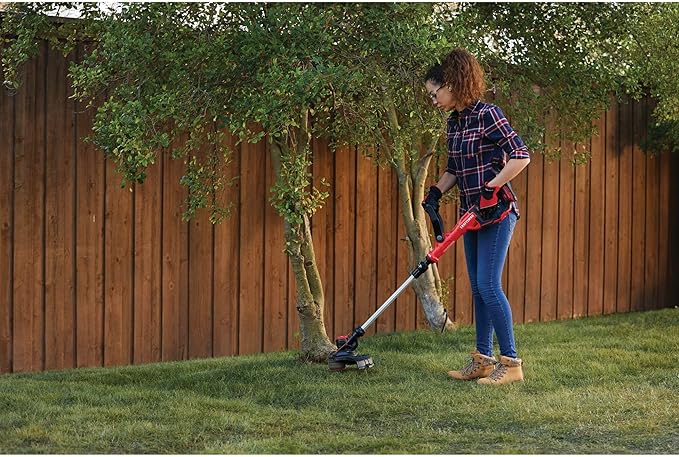 CRAFTSMAN V20 Weed Wacker Cordless String Trimmer and Edger, Weed Eater Includes 2.0 Ah Battery and Charger, Lightweight, Extended Runtime, 2 Speed (CMCST900D1)