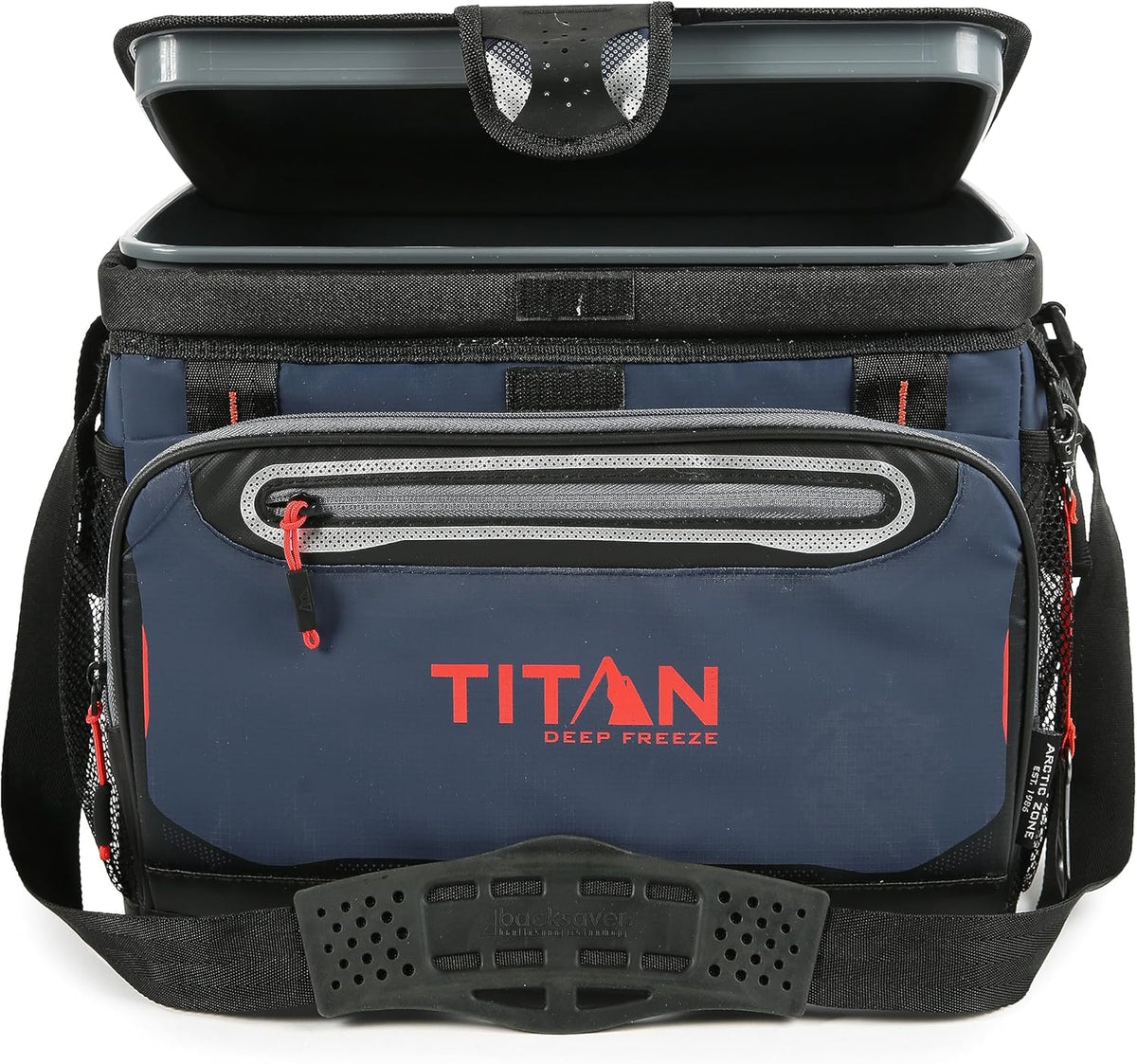 Titan by Arctic Zone Deep Freeze Cooler - Zipperless Design with Superior Insulation | Durable HardBody Liner