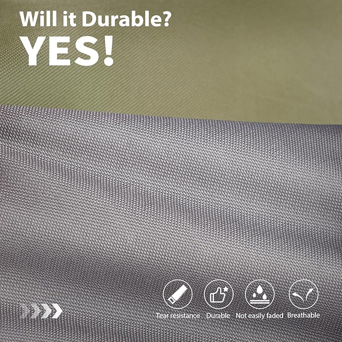 KylinLucky Outdoor Patio Sofa Cover fit 66 x 34 x 38 inch, 65 x 33, 64 x 32 Waterproof Weatherproof Heavy Duty 600D Garden Furniture Cover for Outside Sofa Couch