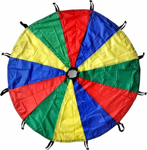 GSi Parachute - Durable 12ft & 6ft Parachute for Outdoor Fun and Adventure