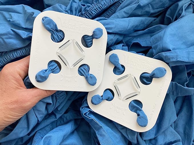 Wad-Free Bed Sheet Detangler Reduces Laundry Tangles - As Seen on Shark Tank, Made in USA