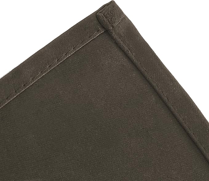 LEMOMO Chocolate Brown Blackout Curtains 40 x 63 Inch Length/Set of 2 Curtain