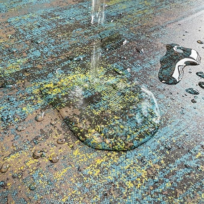 JiffDiff Vintage Metallic Peel and Stick Wallpaper Industrial Metallic Concrete