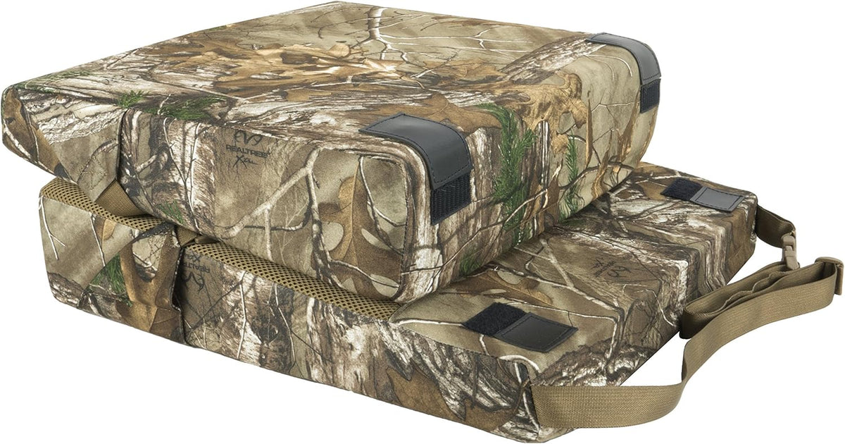 THERM-A-SEAT Supreme D-Wedge Hunting Chair Cushion - Mossy Oak Infinity, Full Size