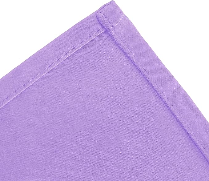 LEMOMO Blackout Curtains 66 x 84 inch/Lavender Curtains Set of 2 Panels/Thermal