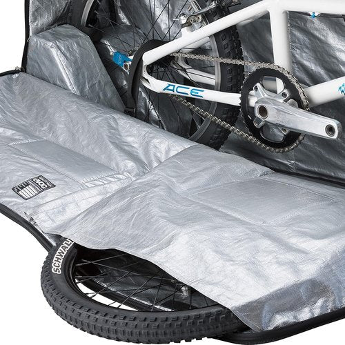 EVOC Black BMX Travel Bag - Durable, Lightweight, Perfect for Sports Enthusiasts
