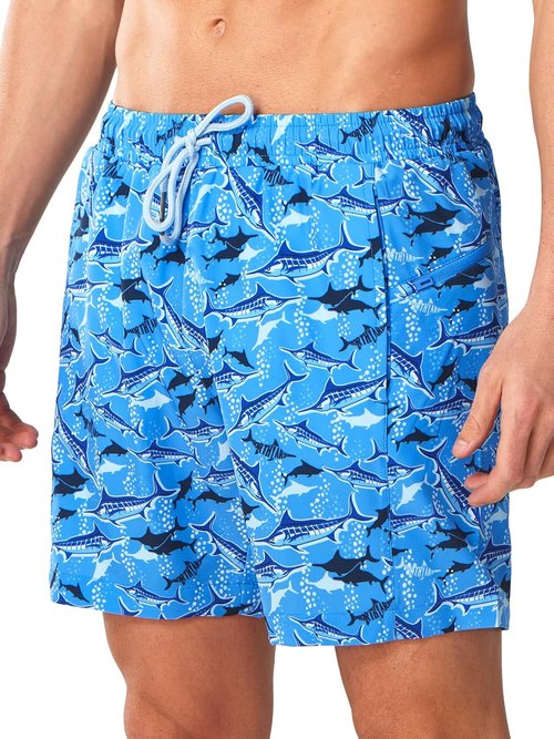 NORTHYARD Men's Swim Trunks - 2-in-1 Quick Dry Board Shorts with Compression Liner | 7" Beach Shorts with Pockets