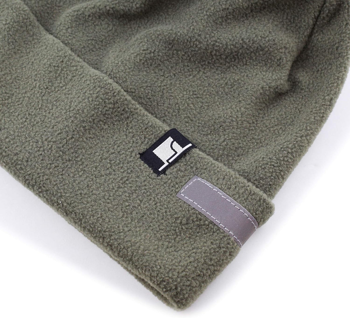 The Hat Depot Fleece Winter Functional Beanie Hat Cold Weather-Reflective Safety for Everyone Performance Stretch