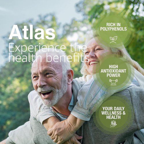 Atlas 1 LT Cold Press Extra Virgin Olive Oil - Polyphenol Rich, Organic & Unprocessed from Morocco | Award-Winning Quality